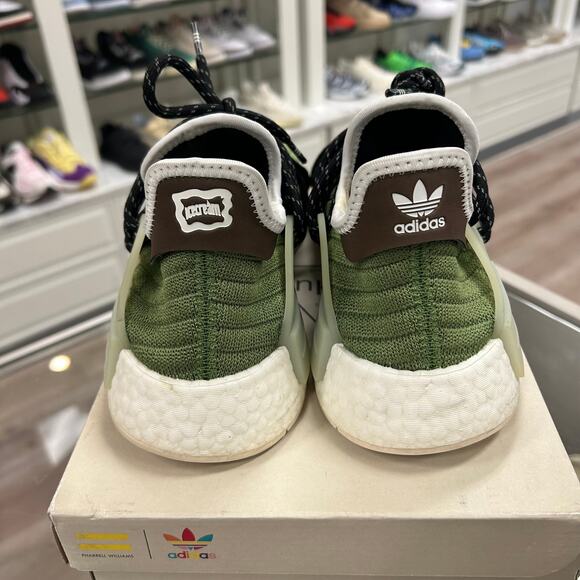 adidas NMD Hu Pharrell x Billionaire Boys Club Running Dog Green size 8 - Picture 5 of 8